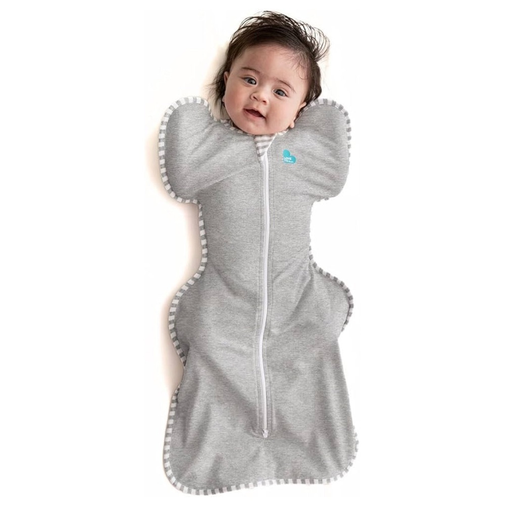 Love to Dream Gray Baby Swaddle